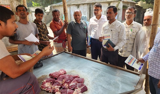 অ্যান্থ্রাক্স বা তড়কা রোগ নিয়ন্ত্রণে পলাশবাড়ীতে অভিযান