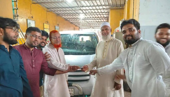 কালীগঞ্জে নির্বাচনী প্রচার কাজে গাড়ি কিনলেন জামায়াত