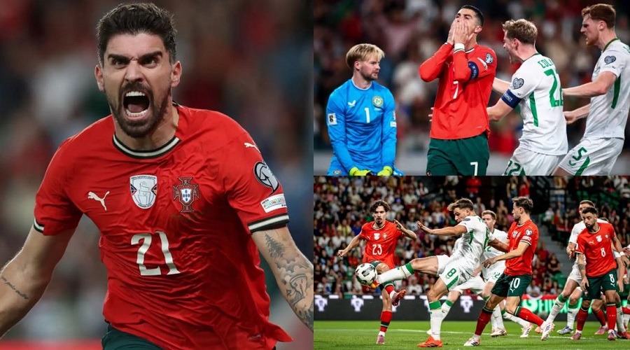 রোনালদোর পেনাল্টি মিস, শেষ মুহূর্তের গোলে জয় পেলো পর্তুগাল