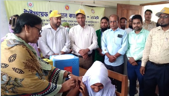 টাইফয়েড টিকার কোন গুজব ছড়ালে আইনি ব্যবস্থা নেওয়া হবে: ইউএনও