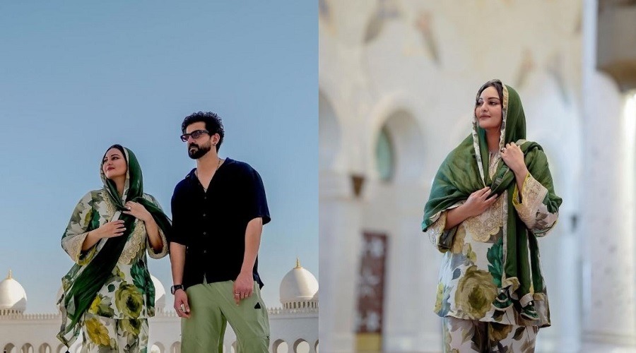 মসজিদে গিয়ে বিপাকে পড়লেন সোনাক্ষী