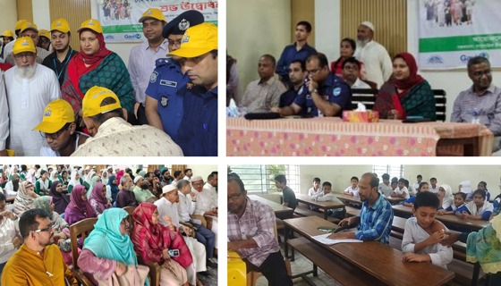 কিশোরগঞ্জ জেলার ৯ লাখ শিশুকে টাইফয়েড টিকাদান কার্যক্রম শুরু