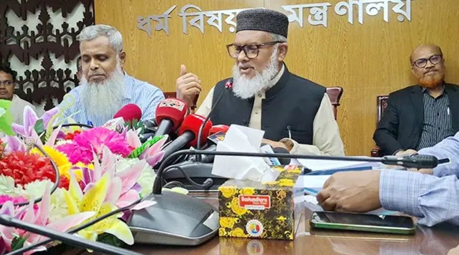 সৌদি থেকে ৩৮ কোটি টাকা ফেরত আনা হয়েছে: ধর্মবিষয়ক উপদেষ্টা