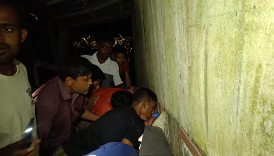 স্বামীর তালাবদ্ধ দোকানঘর থেকে স্ত্রীর মৃতদেহ উদ্ধার