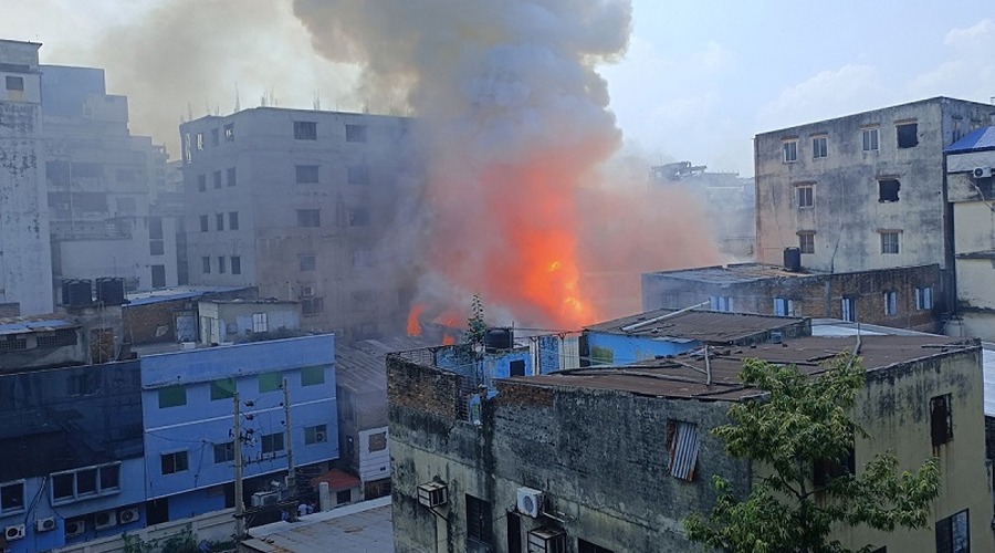 মিরপুরে গার্মেন্টস ও কেমিক্যাল গোডাউনে আগুন, নিহত ৯