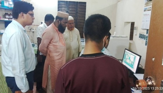 মাাধবপুর ৩ ডায়াগনস্টিক সেন্ধটারে অভিযান, জরিমানা ও কারাদন্ড