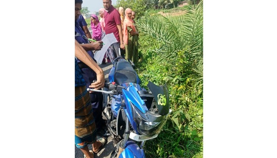 ক্ষেতলালে মোটরসাইকেল দুর্ঘটনায় বৃদ্ধের মৃত্যু