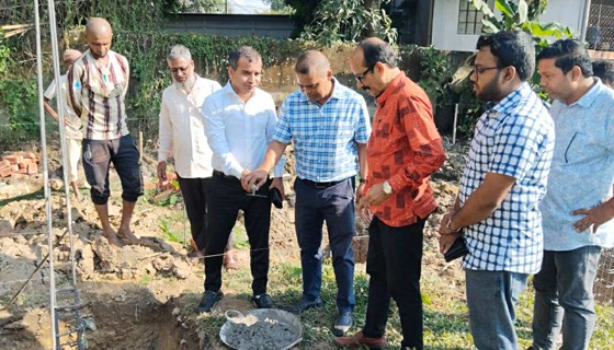 শ্রীমঙ্গলে আন্তর্জাতিক মানের রেস্টরুম ও ওয়াশরুম নির্মাণ কাজের উদ্বোধন