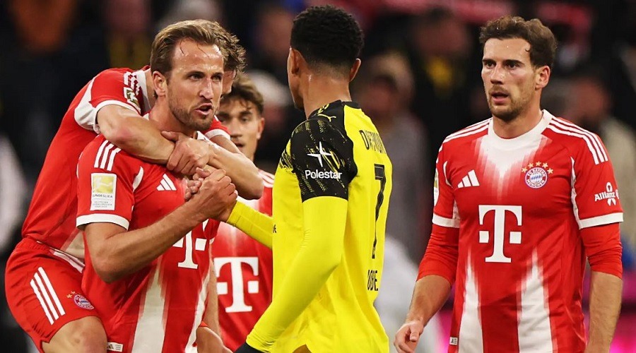 কেইনের গোলে ডর্টমুন্ডকে হারালো বায়ার্ন