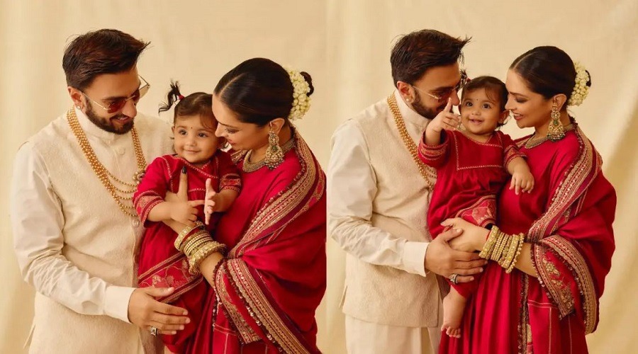 মেয়েকে প্রকাশ্যে আনলেন দীপিকা-রণবীর