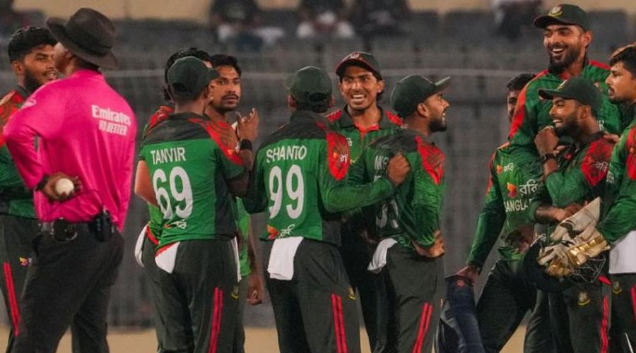 ব্যাটে-বলে দুদার্ন্ত করে বিশাল জয়ে সিরিজ টাইগারদের