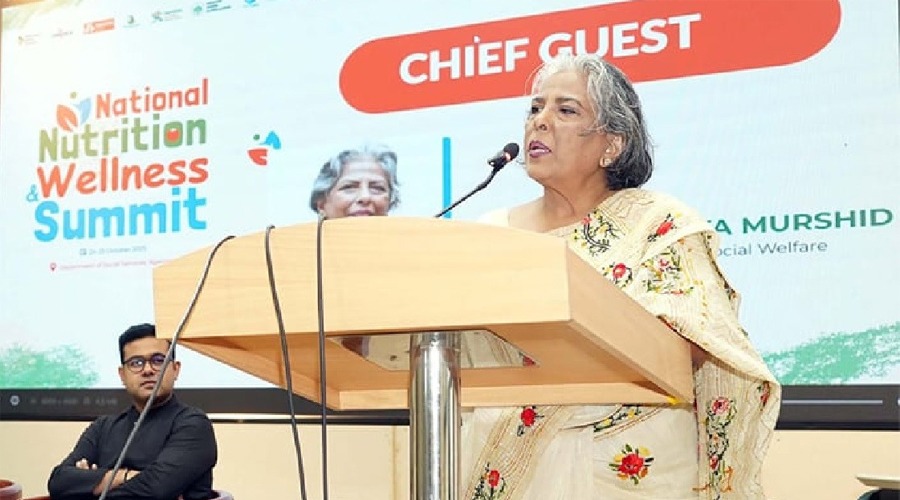 নিউট্রিশন-মেন্টাল হেলথকে এগিয়ে নিতে তরুণদের দায়িত্বশীল হতে হবে: উপদেষ্টা শারমীন