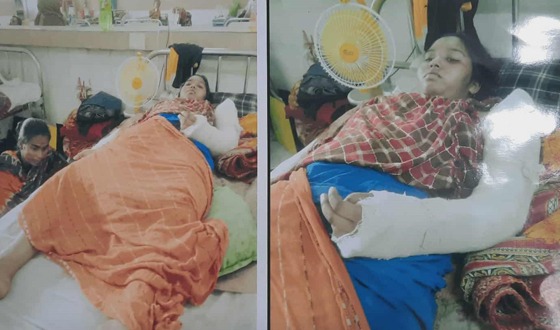 মা’ চলে গেছেন উপরে, মেয়ে কাতরাচ্ছে পঙ্গু হাসপাতালের বেডে