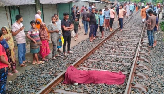 শার্শায় ট্রেনে কাটা পড়ে এক ব্যক্তির মৃত্যু