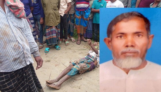 ঝিনাইদহে ধান ক্ষেত থেকে কৃষকের মরদেহ উদ্ধার