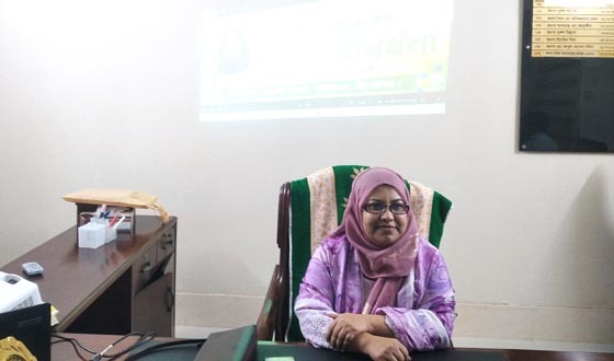 কুলিয়ারচরে উপজেলা নির্বাহী কর্মকর্তাকে বিদায় দিলেন প্রশাসন