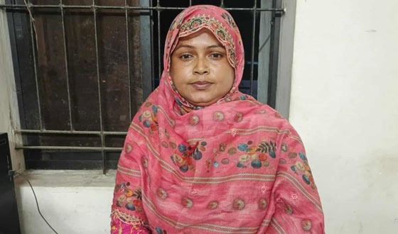 রংপুরের মহিলা শ্রমিক লীগ নেত্রী কারাগারে