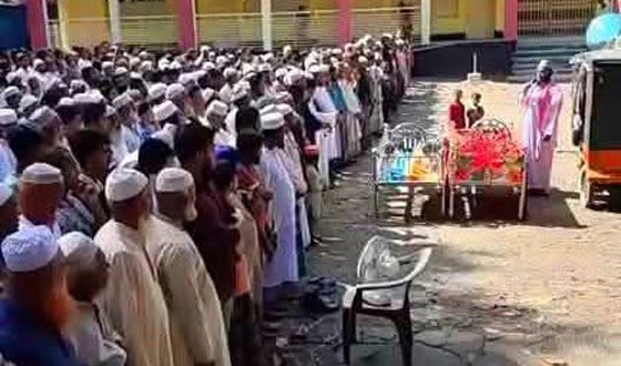 সেনবাগে স্বামীর মৃত্যুর ১২ মিনিট পর স্ত্রীর মৃত্যু