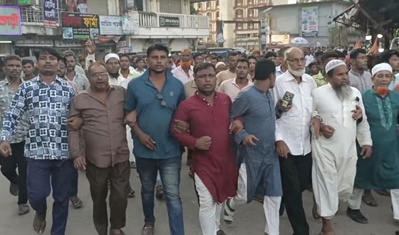 বিএনপি'র আহবায়ক কমিটি বাতিলের দাবিতে ফের বিক্ষোভ সমাবেশ