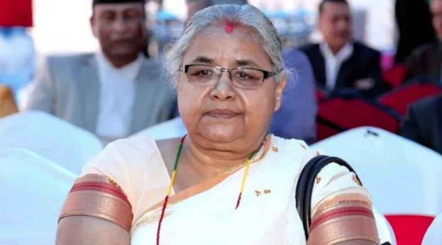 নেপালে অস্থিরতার মাঝে প্রথম নারী প্রধানমন্ত্রী হিসেবে শপথ নিলেন সুশীলা কার্কি