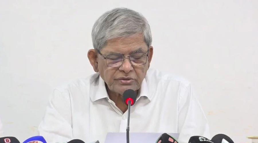 গণতন্ত্রের চর্চা অব্যাহত থাকলে স্বৈরশক্তি মাথাচাড়া দিতে পারে না: মির্জা ফখরুল