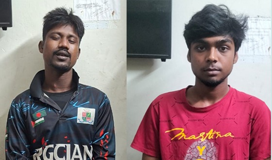 রংপুরে ছিনতাইয়ের অভিযোগে ২ ছিনতাইকারী গ্রেফতার