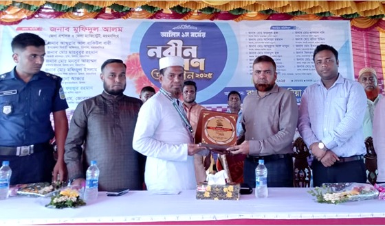 ত্রিশালে বাগান ইসলামীয়া আলিম মাদ্রাসায় নবীন-বরণ