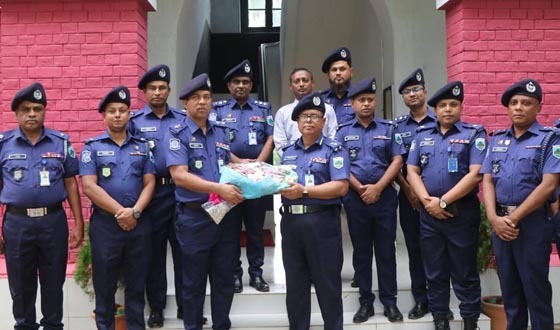 বগুড়া জেলা পুলিশের বার্ষিক পরিদর্শন সম্পন্ন করলেন রাজশাহী রেঞ্জ ডিআইজি