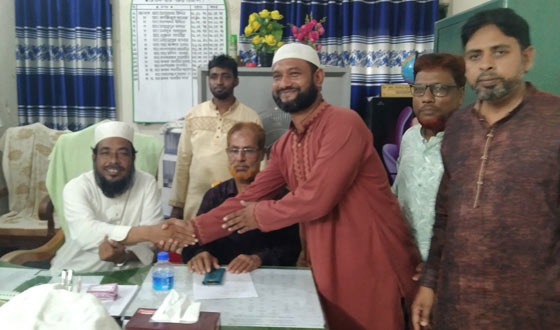 মোরেলগঞ্জ লতিফিয়া কামিল মাদরাসায় নির্বাচন সম্পন্ন