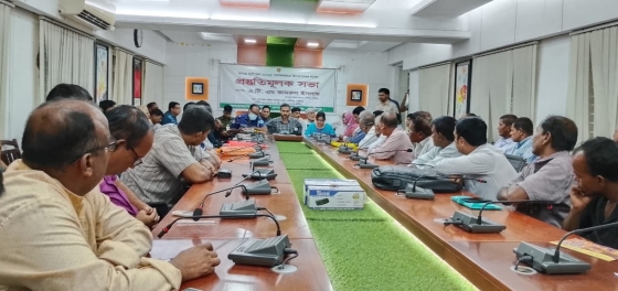 কালীগঞ্জে শারদীয় দুর্গাপূজা উপলক্ষ্যে প্রস্তুতি সভা