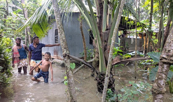 বড়াইগ্রামে পানিবন্দী দুই শ’ পরিবার