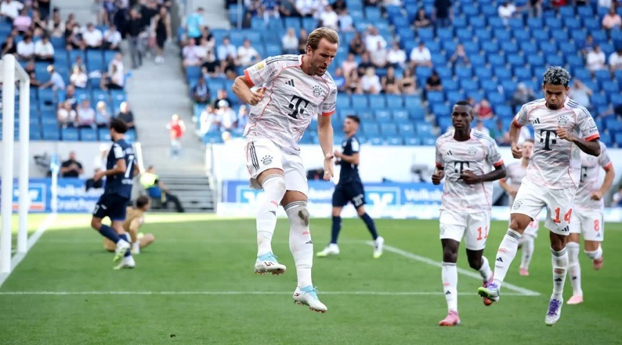 হফেনহাইমের জালে বায়ার্নের গোল উৎসব