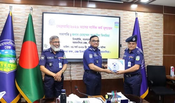 ময়মনসিংহ রেঞ্জের শ্রেষ্ঠ হলেন পুলিশ সুপার কামরুল ইসলাম