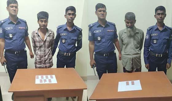 ধামইরহাটে ট্যাপেন্টাডলসহ ২ মাদক ব্যবসায়ী আটক