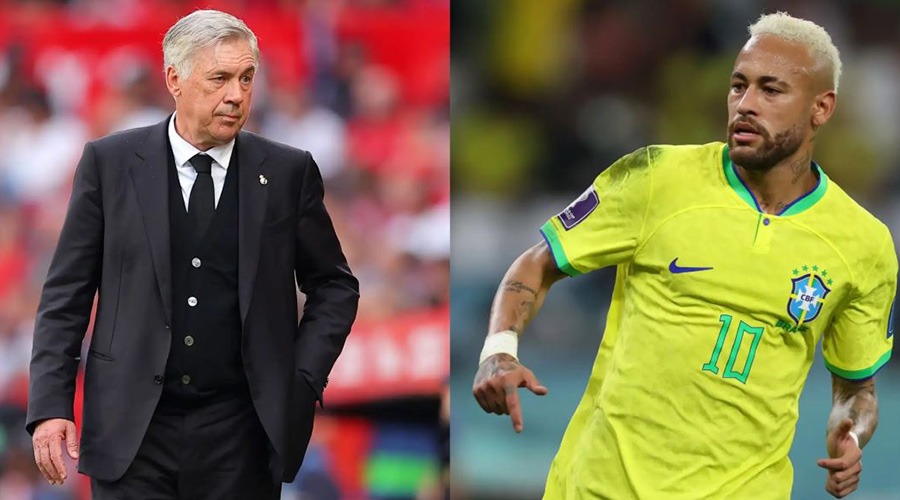 নেইমারের ব্যাপারে যে সিদ্ধান্ত নিলেন আনচেলত্তি