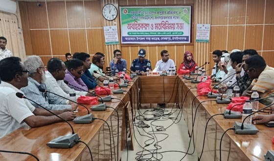 গোমস্তাপুরে হাম রোগের প্রাদুর্ভাবে জনসচেতনতামূলক অবহিতকরণ সভা