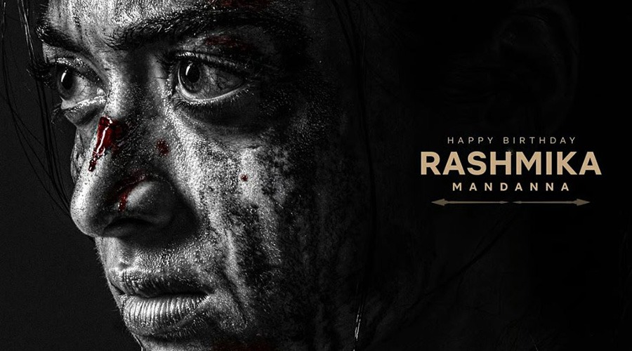 নতুন সিনেমার পোস্টারে নজর কাড়লেন রাশমিকা