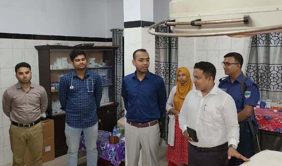 ডায়াগনস্টিক সেন্টার সিলগালা, হাসপাতালে জরিমানা