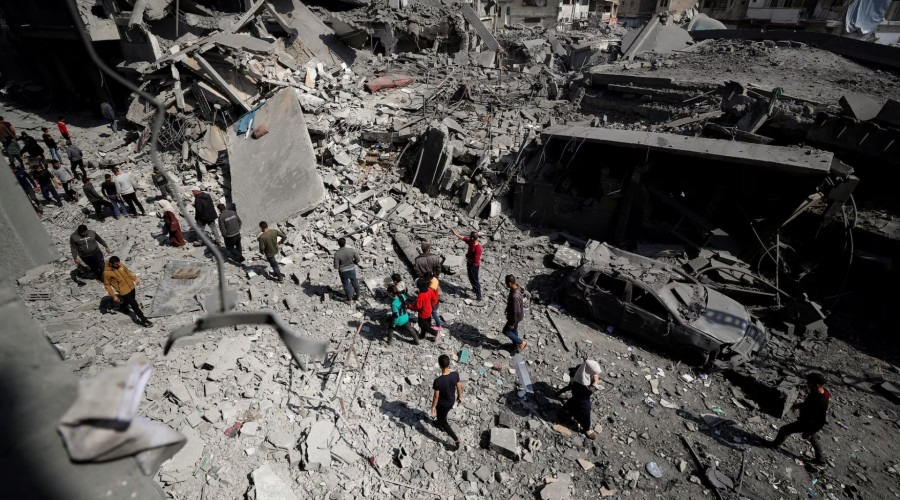 ইরানে হামলার মধ্যে দিয়ে ৩৬ দিন গাজায় হামলা চালিয়েছে ইসরাইল