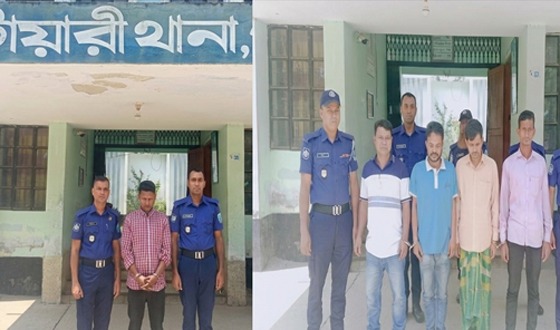 আটোয়ারীতে মাদক ব্যবসায়ীসহ ও চার জুয়ারি আটক