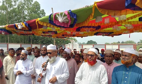 রাণীশংকৈলে চিরনিদ্রায় শায়িত হলেন জামায়াত নেতা মহর আলী