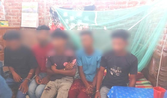 বীরগঞ্জে মাদকবিরোধী অভিযানে আটক ৫ ও সাজা প্রদান