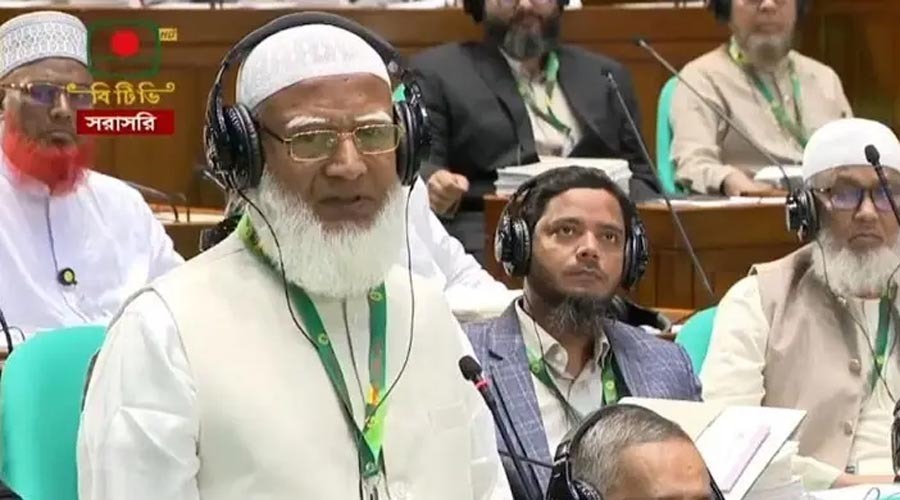 ফজলুর রহমানের বক্তব্য নিয়ে পাল্টা জবাব দিলেন জামায়াত আমির