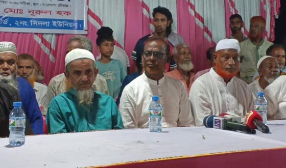 হোসেনপুরে ইউপি নির্বাচনকে ঘিরে জাহাঙ্গীর আলমের সমর্থনে মতবিনিময়