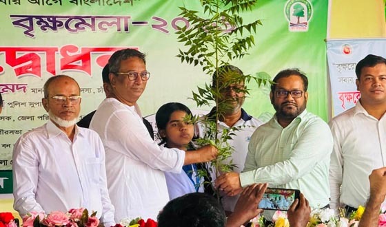 মেয়ের কাছ থেকেই গাছ লাগানোর আসল শিক্ষা পেয়েছি: এমপি মানিক