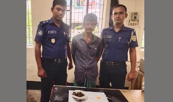 কাউখালীতে ইয়াবা ও গাঁজাসহ দুই মাদক ব্যবসায়ী গ্রেপ্তার