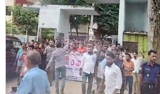 সরাইলে আনোয়ার হোসেনের নেতৃত্বে গণঅভ্যুত্থান দিবস পালিত