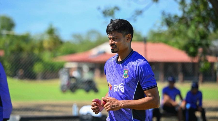 তাইজুলের চোটে স্বস্তি, প্রথম টেস্টে খেলার আশায় বাংলাদেশ