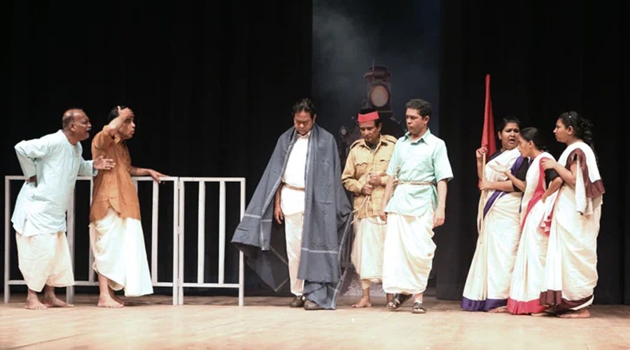 ঢাকা পদাতিকের ‘ট্রায়াল অব সূর্যসেন’-এর ৪৫তম মঞ্চায়ন