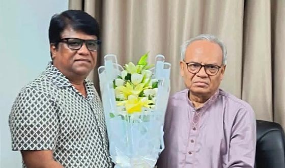 রুহুল কবির রিজভীর সঙ্গে লিটনের সৌজন্য সাক্ষাৎ